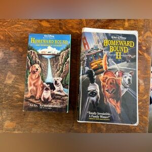 Homeward Bound VHS Set